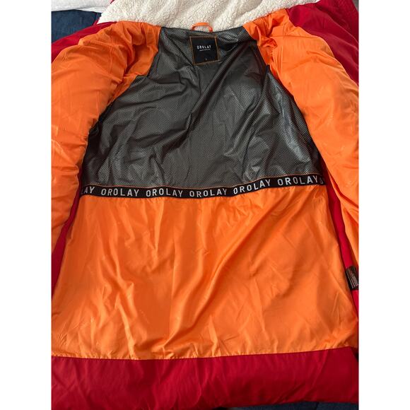 Orolay Women's Thickened Down Jacket in red Large - Picture 8 of 9